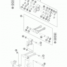 250 SX CHASSIS Соединение рычагов