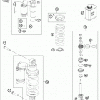 190 RC8R CHASSIS Амортизатор