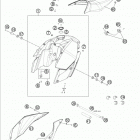 990 SMT CHASSIS Бак,сидение