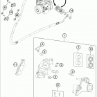 990 SMT CHASSIS Тормозной суппорт задний