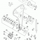 250 SXF ENGINE Газо-распределительный механизм