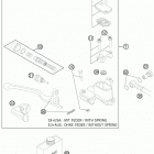 150 XC CHASSIS Главный цилиндр тормозной