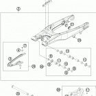 125 SX CHASSIS Бугель