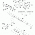 200 XCW ENGINE Глушитель