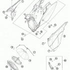 500 EXC CHASSIS Воздушный фильтр