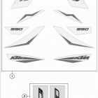 990 SMT CHASSIS Наклейки