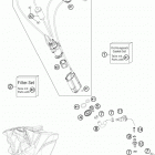 500 EXC CHASSIS Насос топливный
