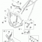 250 XCF CHASSIS Рама