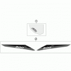 300 XC CHASSIS Наклейки