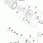 85 SX ENGINE Сцепление