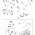 190 RC8R ENGINE Корпус Дросселя