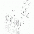990 SMT CHASSIS Передний тормозной суппорт