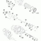 350 SXF ENGINE Масляная система