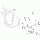 500 EXC CHASSIS Подножки