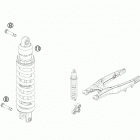 125 SX CHASSIS Амортизатор