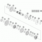 250 XC ENGINE Transmission ii – counter shaft
