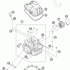 450 XCF ENGINE Головка цилиндра