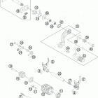 350 EXCF ENGINE Механизм переключения