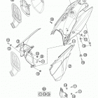 85 SX CHASSIS Airbox