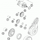 350 XCFW ENGINE Электрический стартер