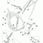 350 XCFW CHASSIS Рама