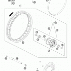 65 SX CHASSIS Vorderrad