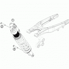 450 XCF CHASSIS Амортизатор