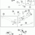990 SMT CHASSIS Главный цилиндр тормозной