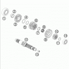 990 SMT ENGINE Трансмиссия-ведомый вал