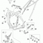 300 XC CHASSIS Рама