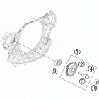 500 EXC ENGINE Балансирный вал