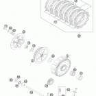 150 SX ENGINE Сцепление