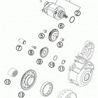 350 XCF ENGINE Электрический стартер