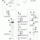 450 XCW CHASSIS Амортизатор