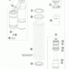 65 SX CHASSIS Амортизатор