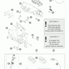 990 ADVR CHASSIS Панель приборов