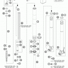 690 ENDURO CHASSIS Передняя вилка