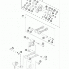 150 XC CHASSIS Соединение рычагов
