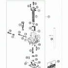 50 SX ENGINE Карбюратор
