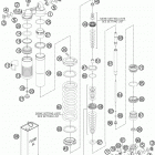 85 SX CHASSIS Амортизатор