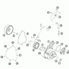 250 XCFW ENGINE Система зажигания