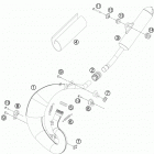 65 SX CHASSIS Глушитель