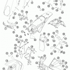 990 ADV BLUE CHASSIS Обтекатель, крылья