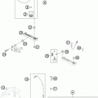 250 XCFW CHASSIS Панель инструментов