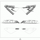 990 ADVR CHASSIS Наклейки