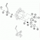 50 SX ENGINE Кик стартер