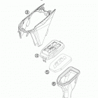 50 SX CHASSIS Фильтр воздушный