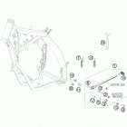 350 XCFW CHASSIS Подножки