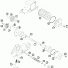 250 XCF ENGINE Масляная система