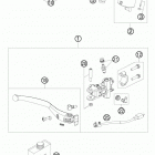 RC8R TRACK CHASSIS Главный цилиндр тормозной